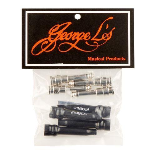 Pack of 4 .225 straight plugs with relief jackets - George L's - Cables - KO Music Marketing