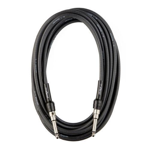 10 foot .225 black cable with straight plugs and relief jackets - George L's - Cables - KO Music Marketing