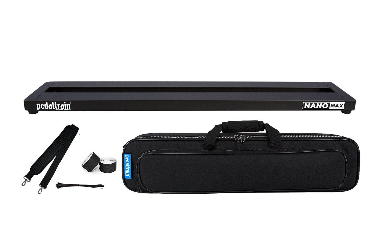 Pedaltrain Nano MAX with Soft Case - Pedaltrain - Flat, Pedal Board w/ Soft Case, Soft Case - KO Music Marketing